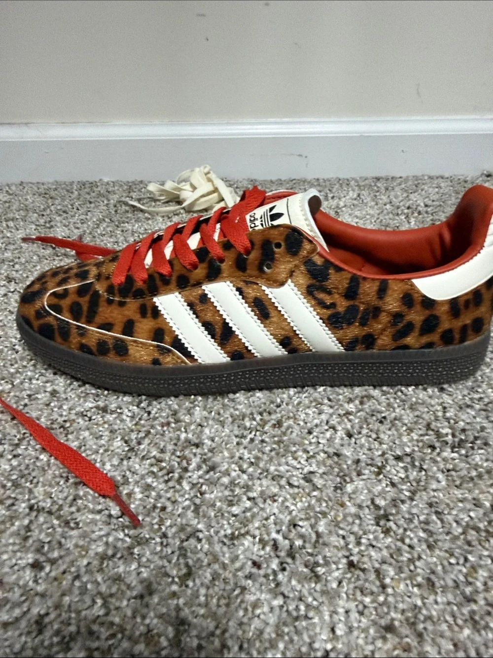 BRAND NEW WITH TAGS NEVER WORN. Women’s adidas Samba Leopard shoes